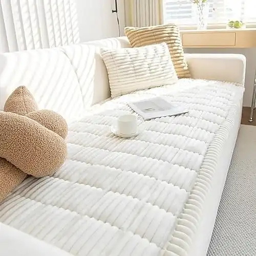 Pet Couch Cover for Dog Quilted Sofa Protector Non Slip Washable Dog Sofa Cover Pet Friendly Sofa Cushion Mat Couch Seat Cover for Living Room -