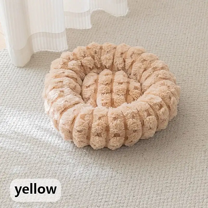 All-Season Cozy Warm Dog Bed Mat, Soft Plush Non-Slip Pet Cushion, Washable Cat Sleeping Kennel Nest, Dog Crate Pad Furniture Protector